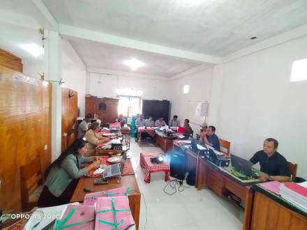 Rapat Rutin Pertanggungjawaban Bulan Desember